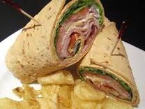 Rick's Pub and Grill Restaurant Roast Beef Wrap